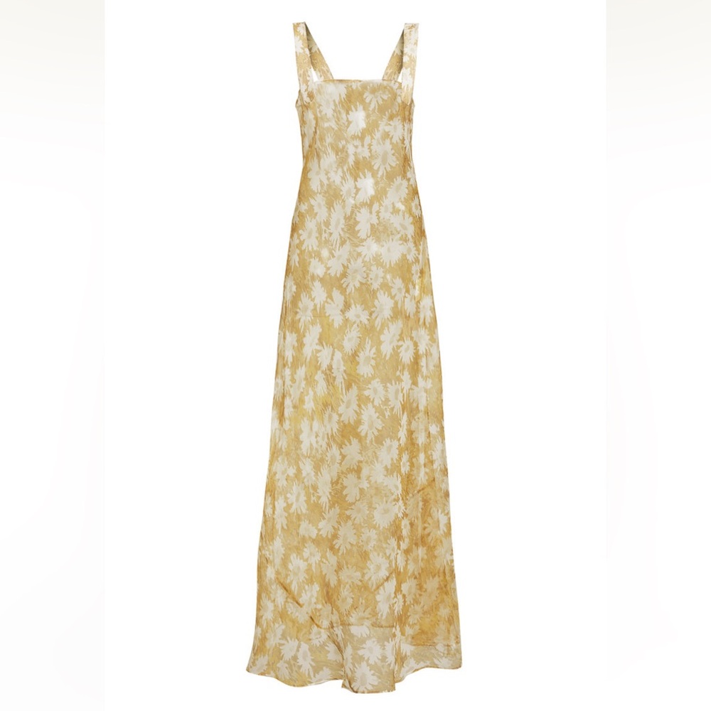 SIR the label Anais printed silk maxi NWT